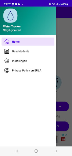 Water Tracker Screen 2