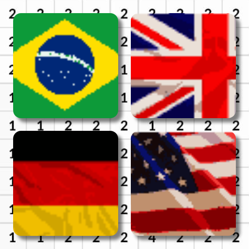 Flag Country Coloring ByNumber logo