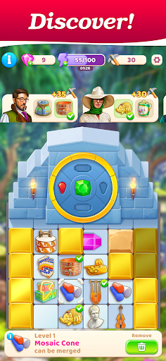 Merge Treasure Hunt－Match game Screen 2