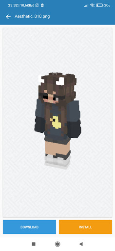 Aesthetic Skins PE Minecraft