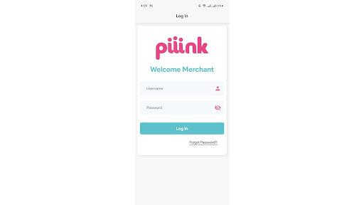 Android application Piiink Merchant screenshort