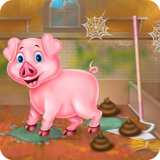 Animals Farm Cleaning  Icon
