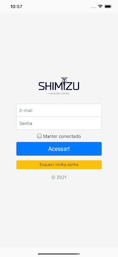 Android application Shimizu Contábil screenshort