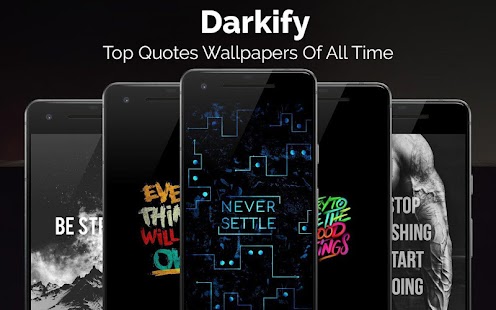 Black Wallpaper: Darkify Capture d'écran