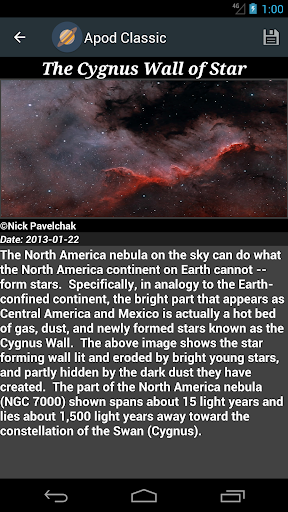Apod Classic Screen 2