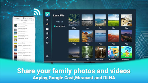 Android application Mirrcast TV Receiver - Cast screenshort