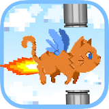 Pixel Cat Can't Fly icon
