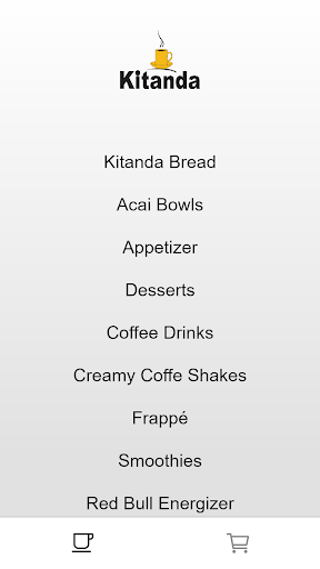 Android application Kitanda screenshort