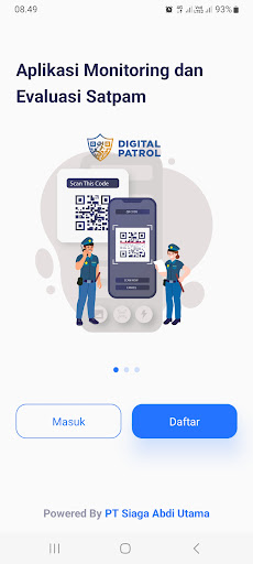 Android application Digital Patrol screenshort