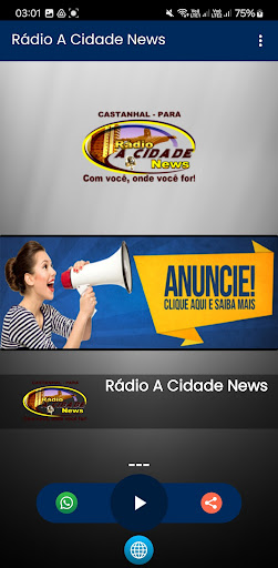 Rádio A Cidade News Screen 2