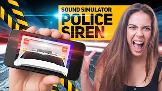 Police sound siren simulator - Screenshot 1