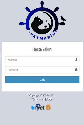 Android application Vetmarin Veteriner Kliniği screenshort