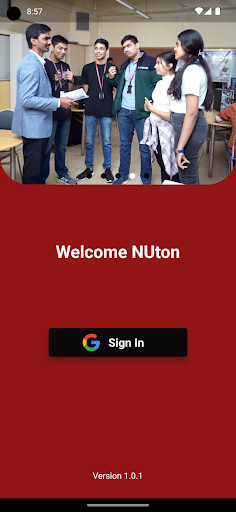 Android application NIIT University Students screenshort