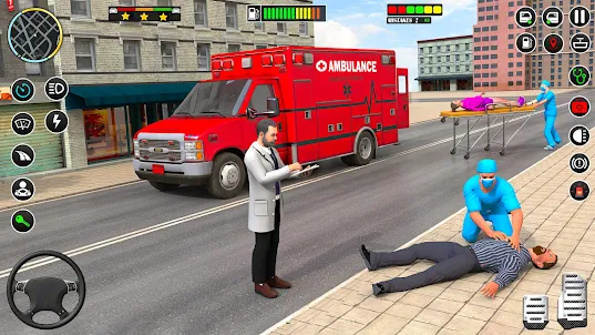 เกมจำลองรถพยาบาลในเมือง