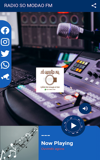 Web Rádio Só Modão Screen 3
