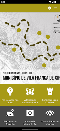 Android application Anda nas Linhas VFX screenshort
