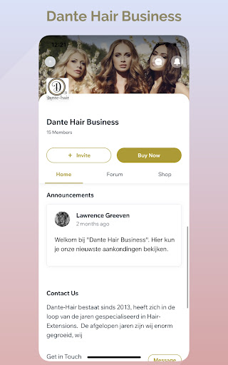 Dante Hair Business