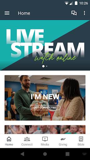 Android application Capital West Christian screenshort