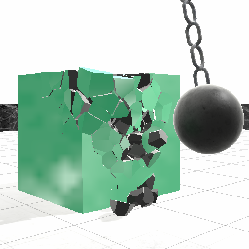 Wrecking Iron Ball 3D logo