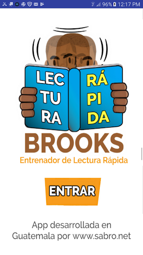 Android application Lectura Rápida Brooks screenshort