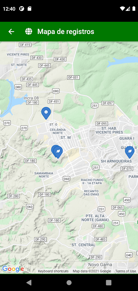 #5. Por-do-Sol (Android) di: SALT Ambiental Softwares