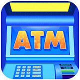 ATM Simulator Cash and Money icon