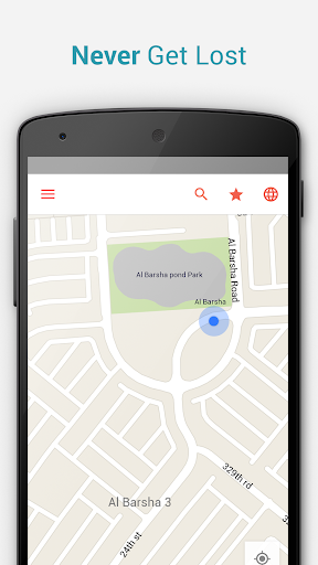 Screenshot of Dubai Offline City Map