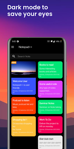 Notepad - Note taking app with secure locker