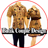 Batik Couple Design icon