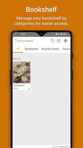 Android application Change Companies screenshort