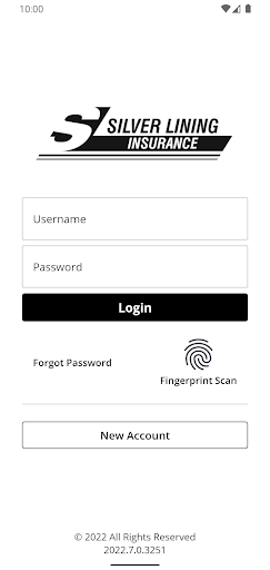 Android application Silver Lining Insurance screenshort