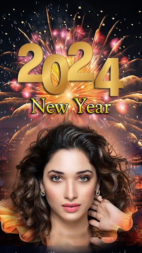 New year photo frame 2024 Screen 3