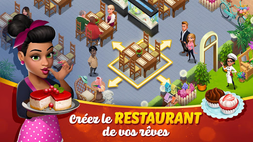 Code Triche Tasty Town 🍔🍟 Jeu de restaurant & cuisine 🍦🍰 APK MOD (Astuce) screenshots 3