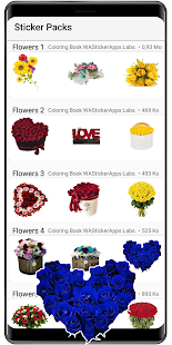 Flowers Stickers 2020