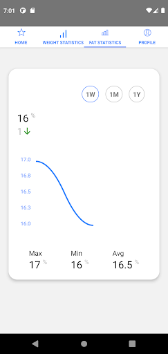 Weight Tracker Screen 3