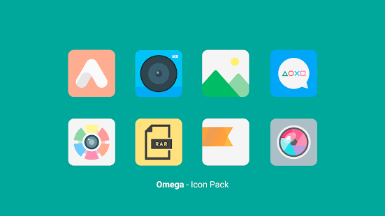 Omega - Icon Pack Bildschirmfoto
