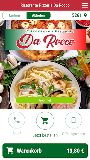 Android application Ristorante Pizzeria Da Rocco screenshort