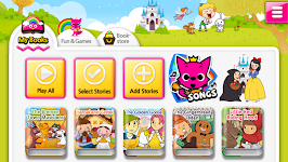 screenshot of Pinkfong Kids Stories