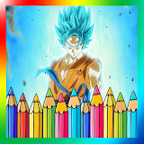 How to color dragon Goku ball icon