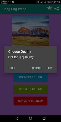 Jpg<>Png<>Webp - Image Convert Screen 3