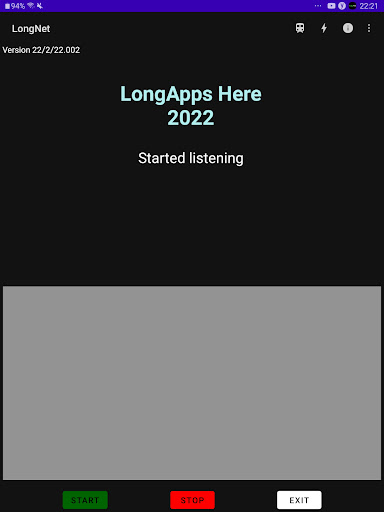 LongNet Screen 3