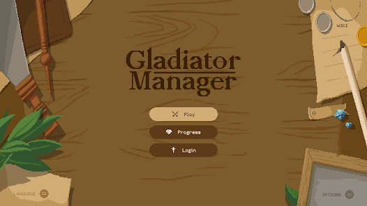 Gladiator manager v3.1.2e MOD (Lots of diamonds) APK