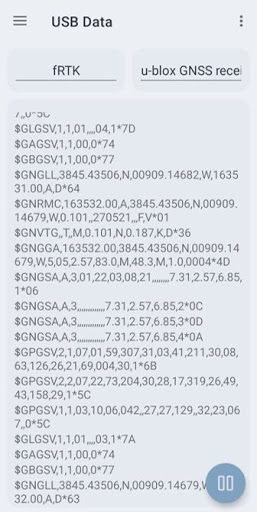 Screenshot of NTRIP Client by Bluecover