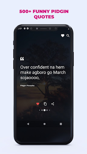 Pidgin Proverbs Screen 2
