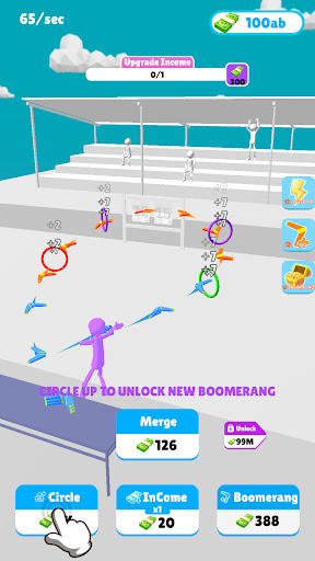 Merge Crazy Boomerang Screen 3