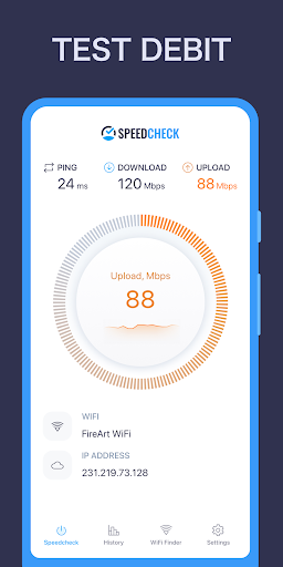 Aperçu de l'application