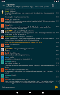Quasseldroid IRC 1.6.2 APK screenshots 14