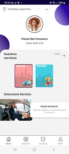Auto Ya pasajero: pedí viajes Screen 3