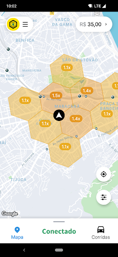 Android application Brasil Passageiro - Motorista screenshort