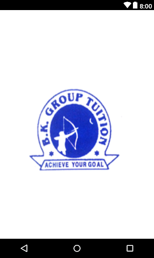 Android application B.K Group Tuition screenshort